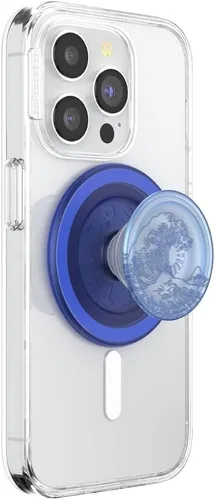 Miniatura 16 de PopSockets Agarre para teléfono con soporte magnético, parte superior intercambiable, sujeción segura para fundas MagSafe de iPhone, agarre