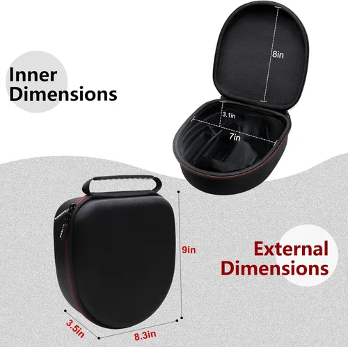 Miniatura 2 de LTGEM - Funda compatible con auriculares LEVN LE-HS013 / LE-HS016 V3 / LE-HS010 / LE-HS016 / CT001 superior y base de carga
