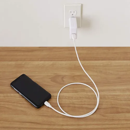 Miniatura 6 de Amazon Basics, Cable de carga rápida USB-C a USB-A 2.0 y transferencia de datos, velocidad de 480 Mbps, certificado USB-IF, para Apple iPhone 16/15