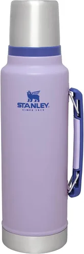 Miniatura 16 de Stanley Botella clásica legendaria al vacío de 1 cuarto de galón, boca ancha con tapa de taza a prueba de fugas, mantiene las bebidas calientes