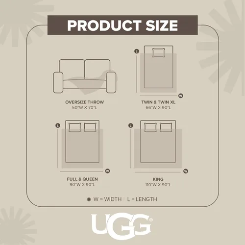 Miniatura 8 de UGG Adalee - Manta de piel sintética tamaño individual, cálida y acogedora, manta extra grande para sofá, ropa de cama lavable para cama individual