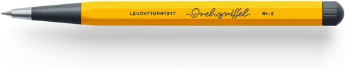 Miniatura 6 de LEUCHTTURM1917 - Lápiz mecánico Drehgriffel - Lápiz de escritura recargable con plomo de grafito HB de 0.7 mm (albaricoque)