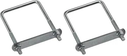 Miniatura 5 de National Hardware N244-996 2192BC Tamaño de Madera Cuadrado U Perno Zinc plateado, 3/8" x 3-5/8" x 4