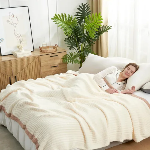 Miniatura 36 de Snuggle Sac Manta de flores de primavera para sofá, de microfibra mullida y cálida para invierno, manta floral de margaritas, lindas mantas