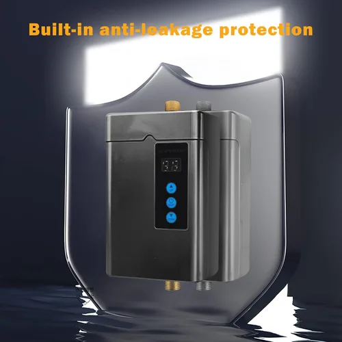 Miniatura 7 de Calentador de agua eléctrico sin depósito 110V 3000W debajo del fregadero, calentador de agua caliente instantáneo bajo demanda para cocina y baño