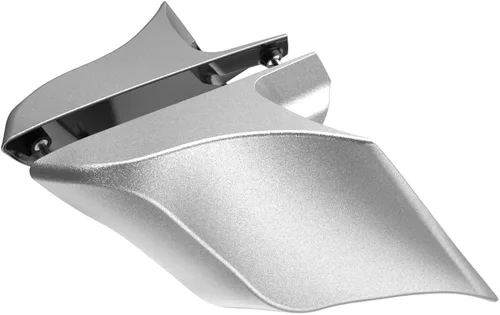 Miniatura 81 de Advanblack Barracuda - Cubiertas laterales estiradas plateadas (brillantes), paneles extendidos para Harley Touring Street Glide Road Glide Electra
