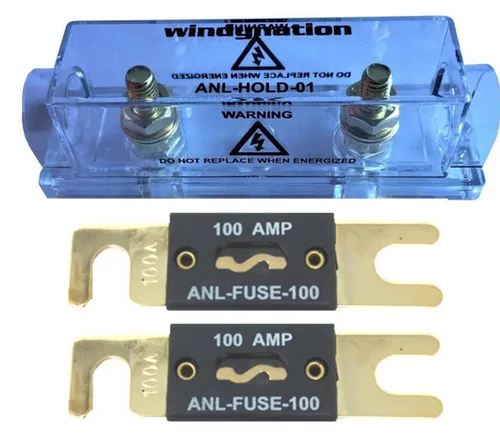 Miniatura 6 de WindyNation Soporte de fusible ANL + fusible (2 piezas 30A)