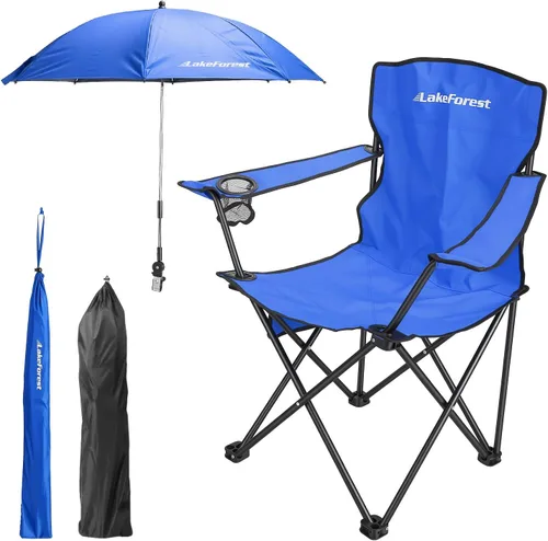 Miniatura 13 de Reclining Camping Chair with Footrest, 4-Position Adjustable Zero Gravity Chair, Portable Folding Camping Lounge Chair with Headrest Cup Holder &