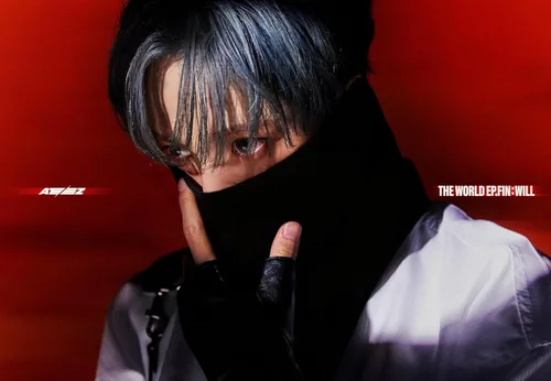 Miniatura 5 de ATEEZ THE WORLD EP.FIN : WILL 2nd Album Photobook+Sticker+Photocard+Tracking Sealed Standard Z Version