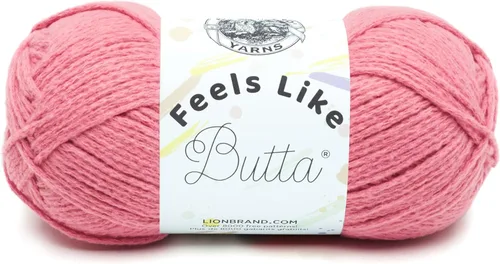 Miniatura 52 de Lion Brand Yarn - Hilo Feels Like Butta, hilo aterciopelado suave para tejer y hacer ganchillo, paquete de 1, Negro