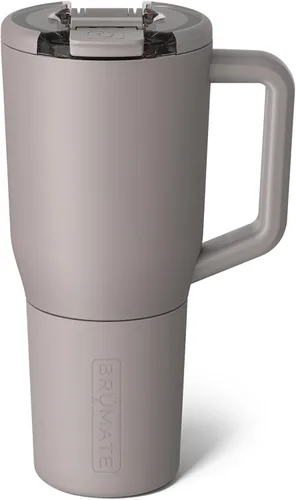 Miniatura 39 de BrüMate Müv – Taza de café térmica de 25 onzas, 100% a prueba de fugas, con asa y tapa, taza de café de acero inoxidable para viaje, taza de café