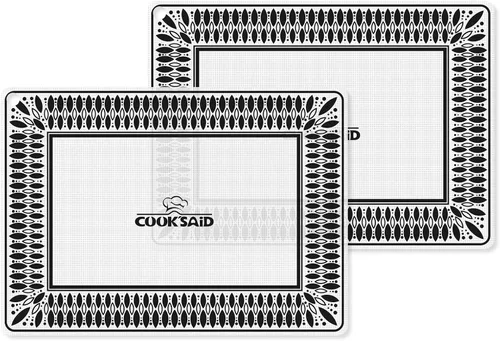 Miniatura 8 de Cook's Aid 2 protectores de silicona para placa de inducción de 7.9 pulgadas (magnético) Protector de estufa de inducción resistente al calor a