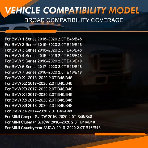 Miniatura 2 de 4 bielas compatibles con BMW F30 F32 F48 F55 F56 X1 X2 X3 X4 Cooper S 2.0T B46 B48 After-Market Parts