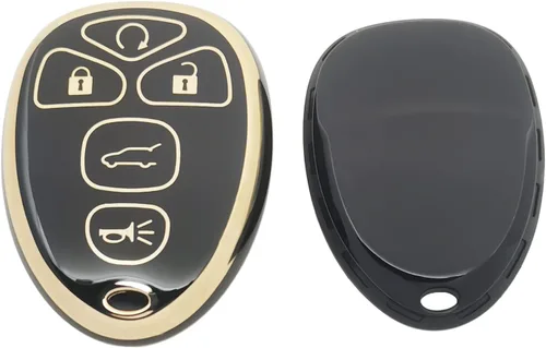 Miniatura 5 de Funda para llavero de TPU compatible con Chevy Tahoe Suburban GMC Acadia Yukon y Cadillac y Buick Lucerne Enclave Pontiac Key Fob