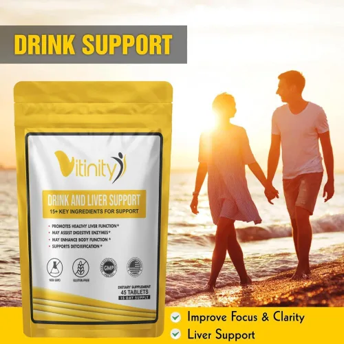 Miniatura 7 de Suplemento de apoyo para bebidas antialcohol-15+ingredientes clave para el apoyo del antojo, salud hepática, kudzu, cardo de leche, albahaca santa