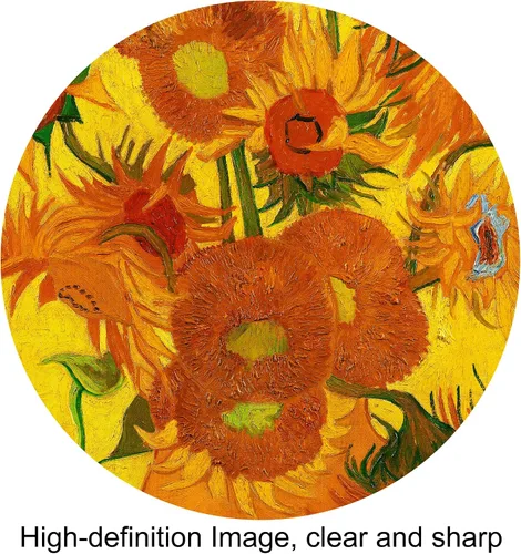 Miniatura 199 de A&T ARTWORK Campo de trigo con cipreses de Van Gogh Las reproducciones de arte clásico mundial, impresiones en lienzo giclée para decoración