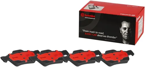 Miniatura 3 de Brembo P50052N Juego de pastillas de freno de disco trasero de cerámica premium para MERCEDES-BENZ/MERCEDES-BENZ (BBDC) OE# 0064200120