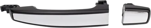 Miniatura 175 de TRQ Manija de puerta exterior delantera derecha cromada para el lado del pasajero compatible con Dodge Durango Jeep Grand Cherokee 2011-2021