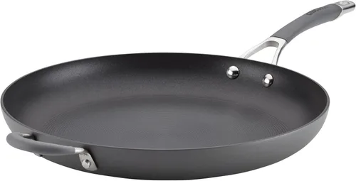 Miniatura 5 de Circulon Radiance Sartén antiadherente anodizada dura profunda – 12 pulgadas, gris y 83906 Radiance Sartén antiadherente anodizada dura con mango