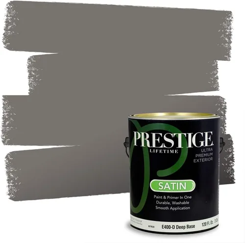 Miniatura 200 de Prestige Paints - 2 en 1, pintura base y pintura de exterior, P500-N-SW7020 SW6991-PCM