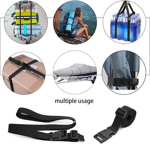 Miniatura 6 de Correas ajustables para cubierta de barco con hebillas de liberación rápida, correas de amarre resistentes para cubierta de barco, correas