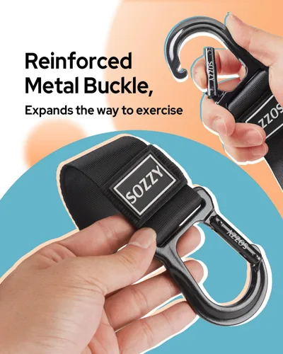 Miniatura 4 de Sozzy Door Anchor for Resistance Bands, Home Workout Equipment, Heavy Duty and Secure Design for Suspension Training, Rehab & Physical Therapy Ready