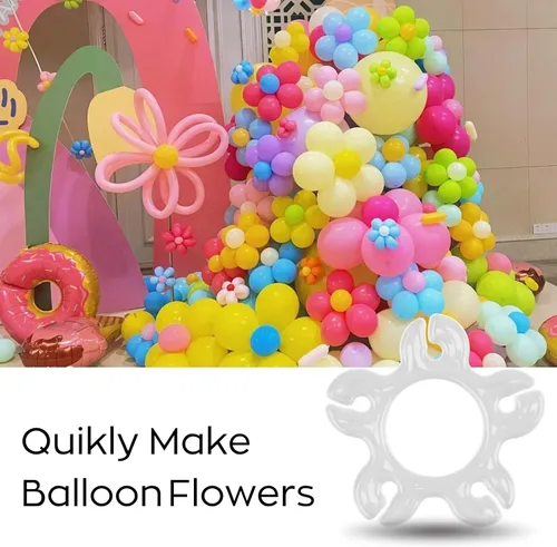 Miniatura 9 de Miliocry 100 clips de arco de globos, clips de globo reutilizables para arco de globos, suministros de globos de plástico para soporte, clips