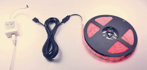 Miniatura 3 de Cable de extensión de tira LED RGB de 3.3 ft, 3.3 pies, 4 pines, cinta LED, cable de extensión de cinta LED, extensor de banda LED, cable