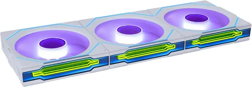 Miniatura 9 de Lian Li UNI - Ventilador SL-Infinity inalámbrico 120 - Paquete triple (hoja inversa) - Control de ventilador ARGB de señal inalámbrica de 2.4 GHz