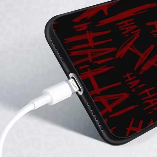 Miniatura 5 de Funda compatible con iPhone 14 Plus, Joker Laughter - Funda de teléfono para hombres y mujeres, cuatro marcos laterales, antideslizante, de silicona