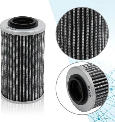Miniatura 3 de EATAKWARD Paquete de 2 filtros de aceite 420956744, repuesto para motores Rotax Can-Am Spyder y Sea Doo 1503 y 1630 para motos acuáticas Seadoo