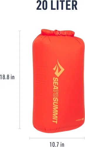 Miniatura 6 de Sea to Summit Bolsa seca ligera, almacenamiento seco multiusos Anaranjado