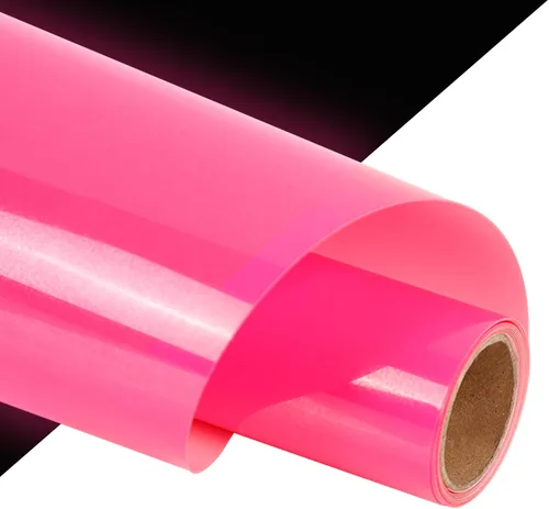 Miniatura 51 de Guangyintong Rollos de Vinilo Amarillo de Transferencia de Calor HTV, 12" x 8 pies, Superficie Brillante de Vinilo para Planchar en Camisetas, Fácil
