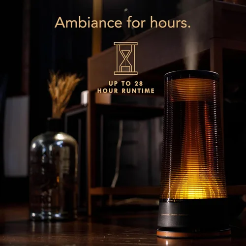 Miniatura 5 de Vornado LUCERNA 3 Alchemy Humidificador ultrasónico con luz ambiental, capacidad de 1.5 galones, tiempo de funcionamiento de 28 horas, diseño