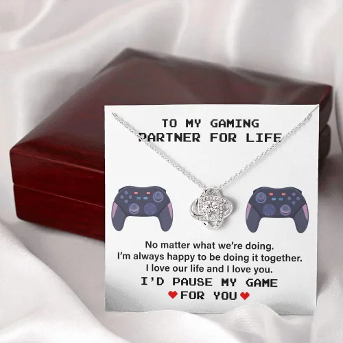Miniatura 8 de To My Gaming Partner For Life, I'd Pause My Game For You Regalo para esposa, regalo para novia, regalo para ella, regalos de Navidad para ella