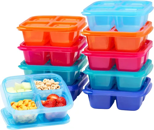 Miniatura 12 de EasyLunchboxes ELB4 - Caja para aperitivos (4 compartimentos)