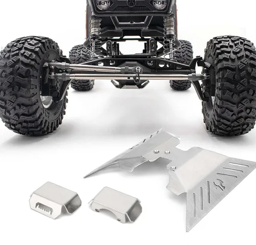 Miniatura 6 de Armadura de chasis RC, protección, placa de protección, para Capra Axial AXI232006, para entusiastas de todo terreno, aficionados y uso diario