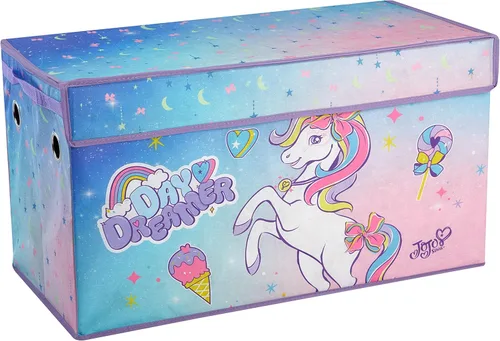 Miniatura 15 de Idea Nuova Disney Encanto - Baúl de almacenamiento plegable para juguetes de niños, duradero, con tapa