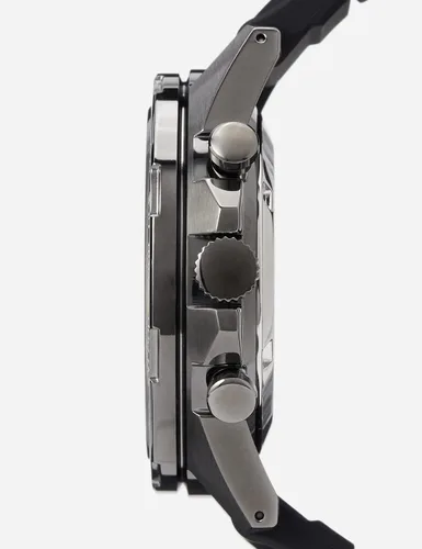 Miniatura 3 de Seiko - Reloj de cuarzo para hombre de acero inoxidable con correa de silicona