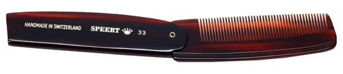 Miniatura 10 de #10 Peine de dientes estrechos hecho a mano Tortuga Havana Acetato fino recto fino desenredante Parting Grooming Teasing Peluquería Peluquería