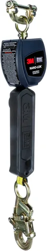 Miniatura 2 de 3M DBI-SALA Nano-Lok 3101365 - Cuerda de vida autoretráctil, 9 pies, malla de poliéster Dynema de 3/4 pulgadas, gancho de amarre, lazo de anclaje