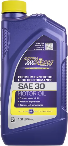 Miniatura 5 de Royal Purple - Aceite de motor sintético ROY51020 de alto rendimiento SAE 0W-20 con licencia API, 5/4 de galón.