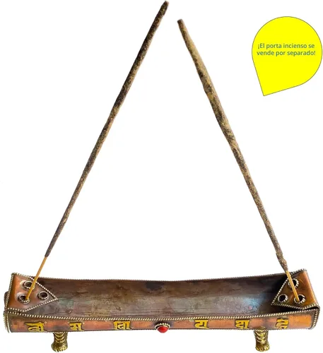 Miniatura 3 de Varillas de incienso Oud de madera de agar - Incienso artesanal Masala de lujo - Varillas extra gruesas de combustión prolongada (75 minutos)