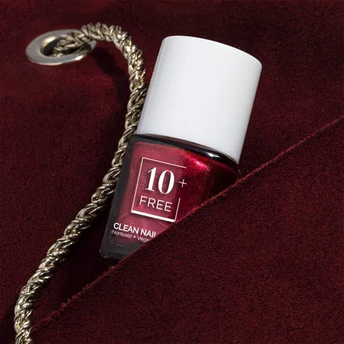 Miniatura 3 de Esmalte de uñas libre de tóxicos de 10+ Free Life - Red Ruby Beauty Belleza de rubí rojo
