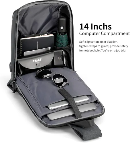 Miniatura 2 de VGOAL Mochila antirrobo para laptop