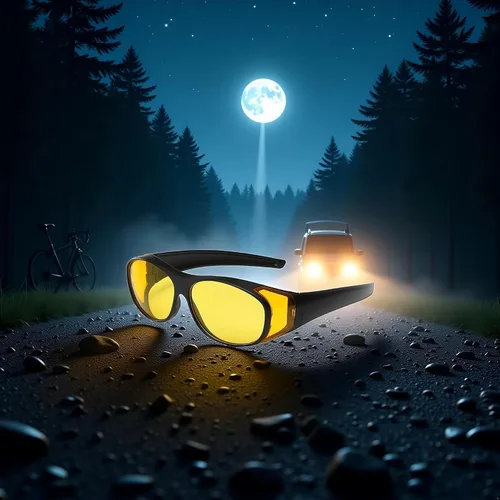 Miniatura 6 de Gafas infrarrojas de visión nocturna - Gafas de conducción con protección UV, gafas térmicas ajustables, gafas de visión nocturna IR para montar al