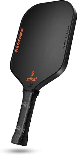 Miniatura 12 de DuraFoam - Paleta de pickleball profesional de fibra de carbono T700, raqueta de núcleo de espuma 100% para disparos consistentes, potencia y control
