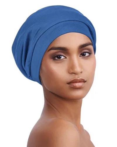 Miniatura 164 de Alnorm - Gorro con forro de satén y suave banda elástica para hombres y mujeres, talla única Se ajusta a la mayoría