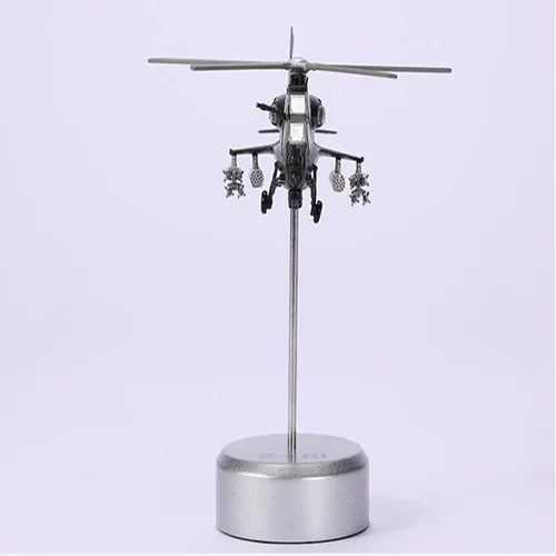 Miniatura 9 de 1:100 Aleación China Armado WZ-10 Helicópteros Modelo de Aeronave Militar Modelo de Aeronave Simulación Aviación Ciencia Exposición