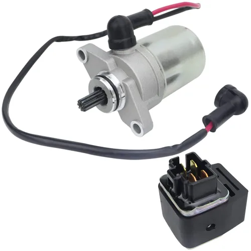 Motor de Arranque y Relé para Polaris Sportsman 90 2001-2006 | Scrambler 90 2001-2003 | Predator 90 2003-2006 | E-TON 90, 0450533 0451692 18643